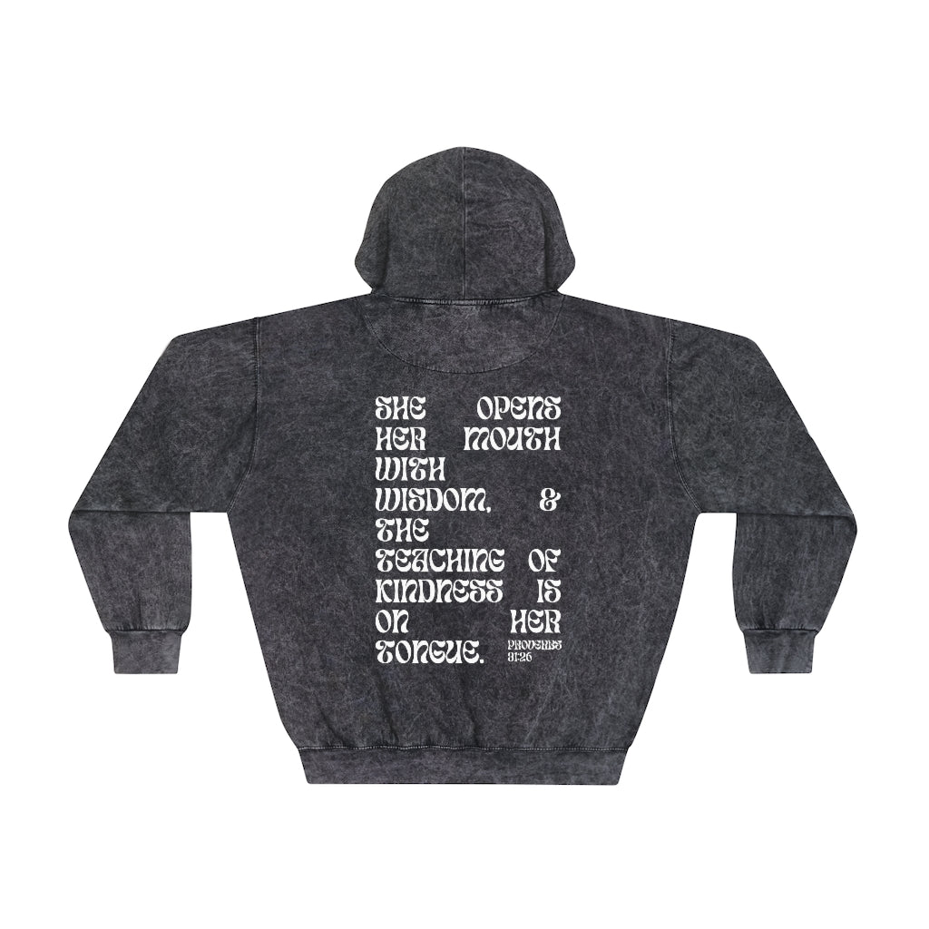 Choose Words Wisely Hoodie (Prov. 31:26)