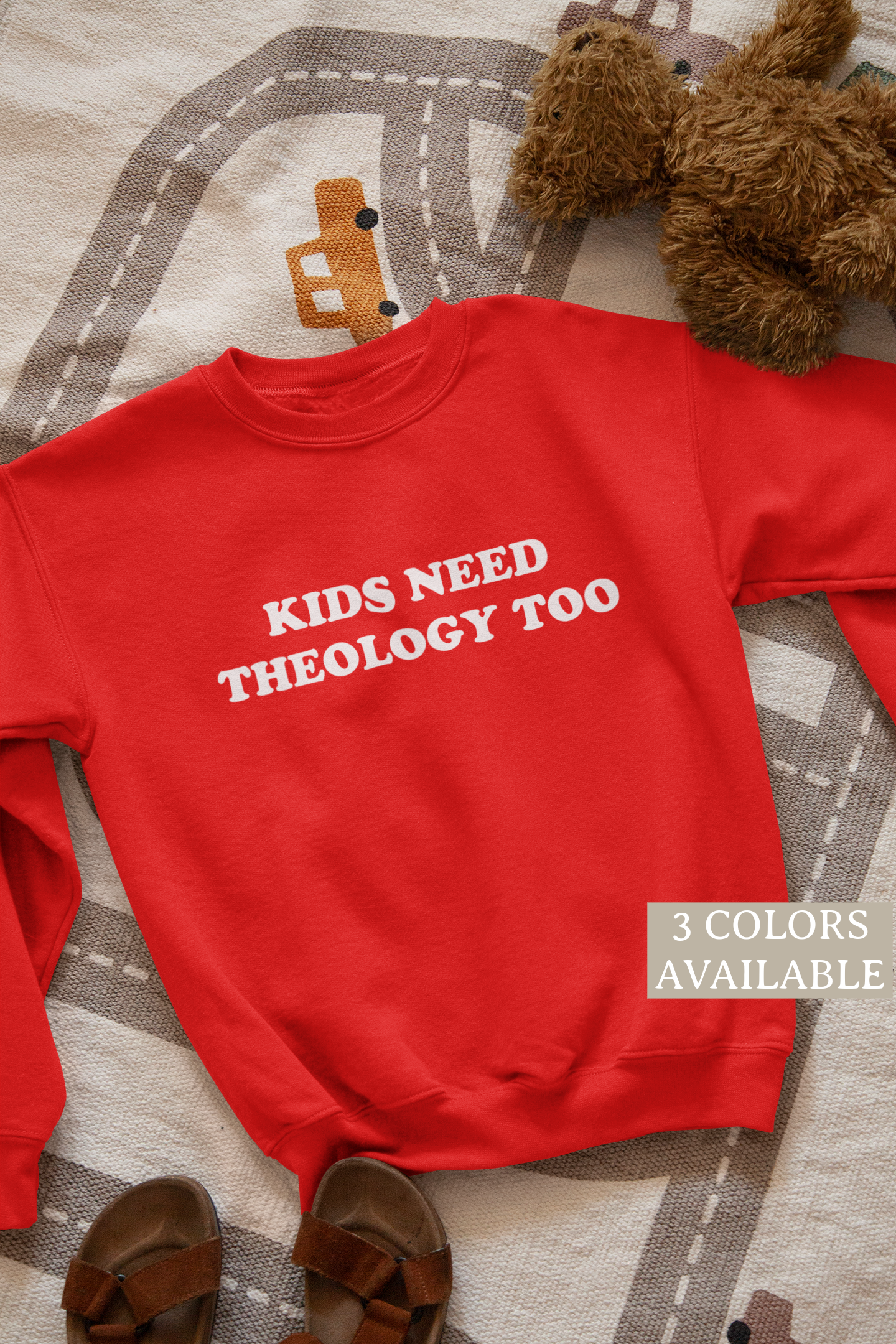 Kids Need Theology Crewneck (Toddler)