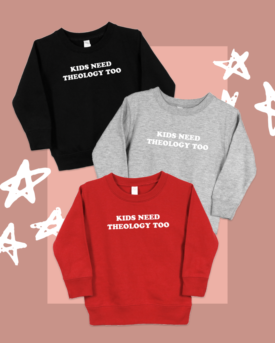 Kids Need Theology Crewneck (Toddler)
