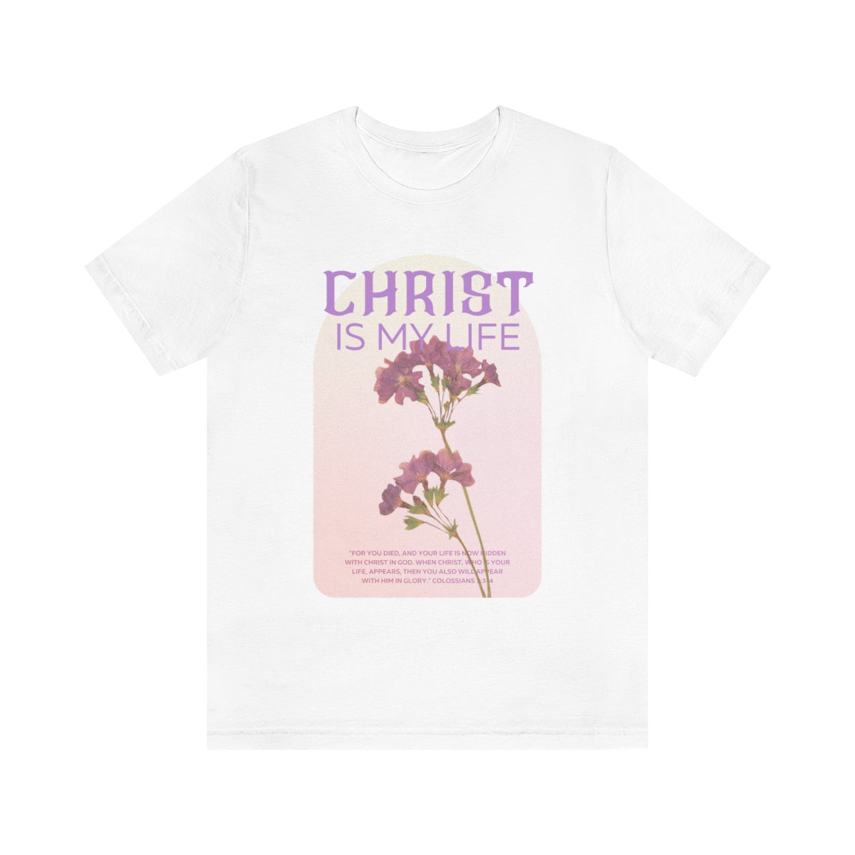 Christ My Life Tee