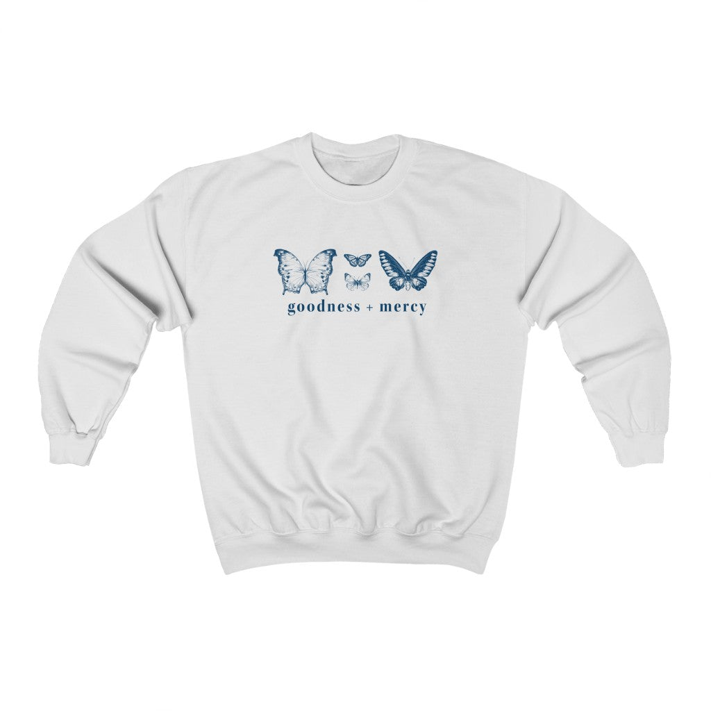 Goodness + Mercy 🦋 Crewneck