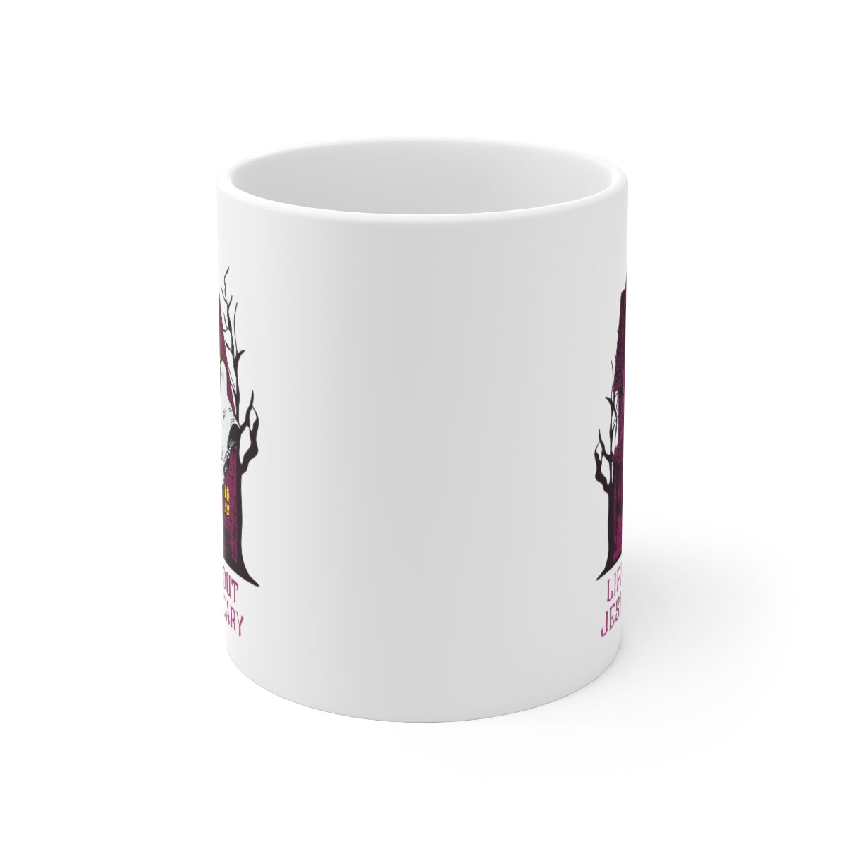 Life Without Jesus - Haunted House Mug