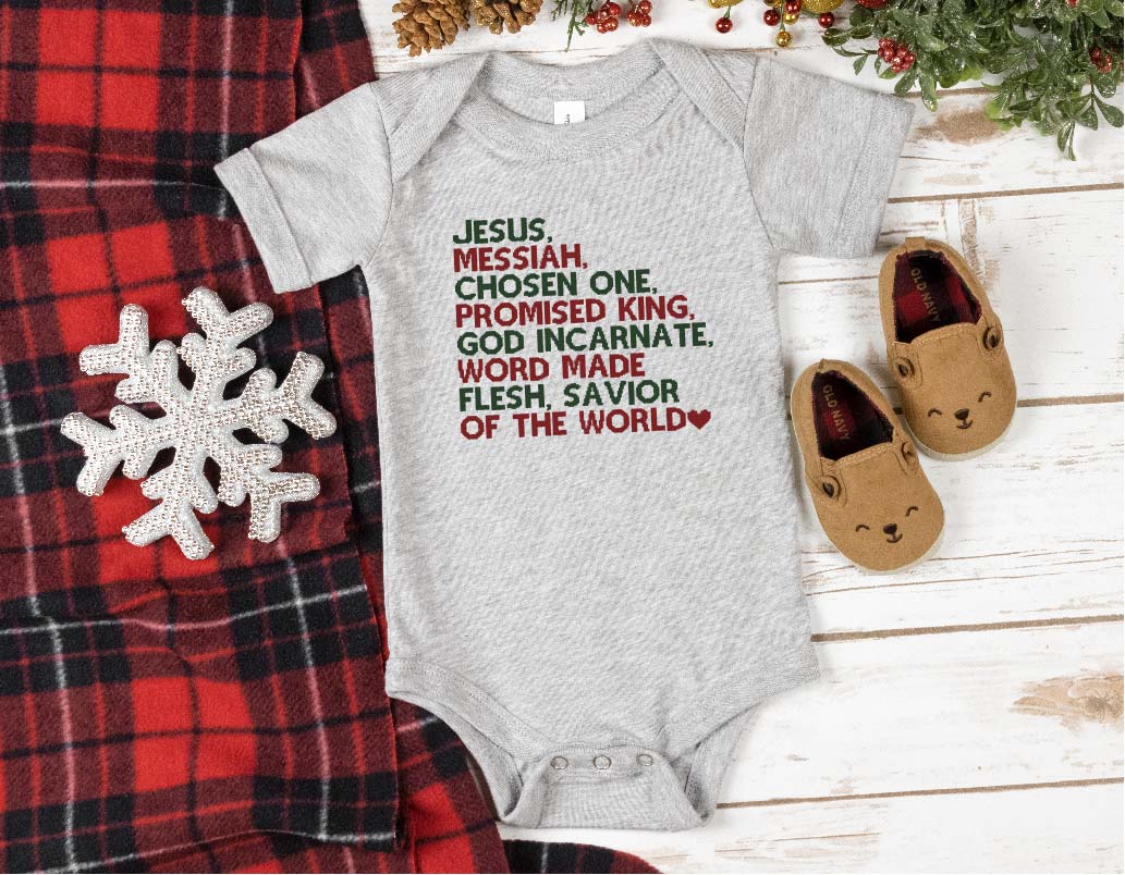 Savior of the World Onesie