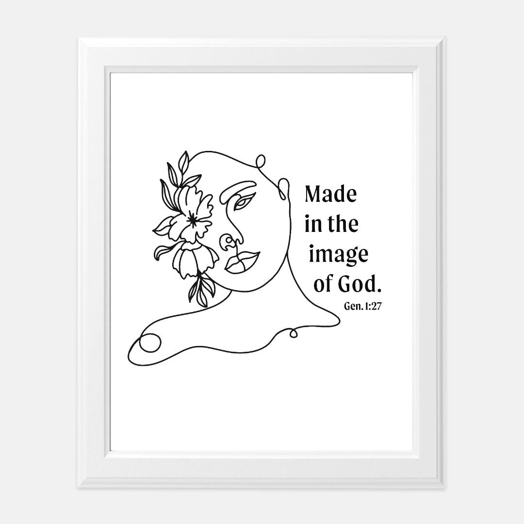 Image of God  Art Print