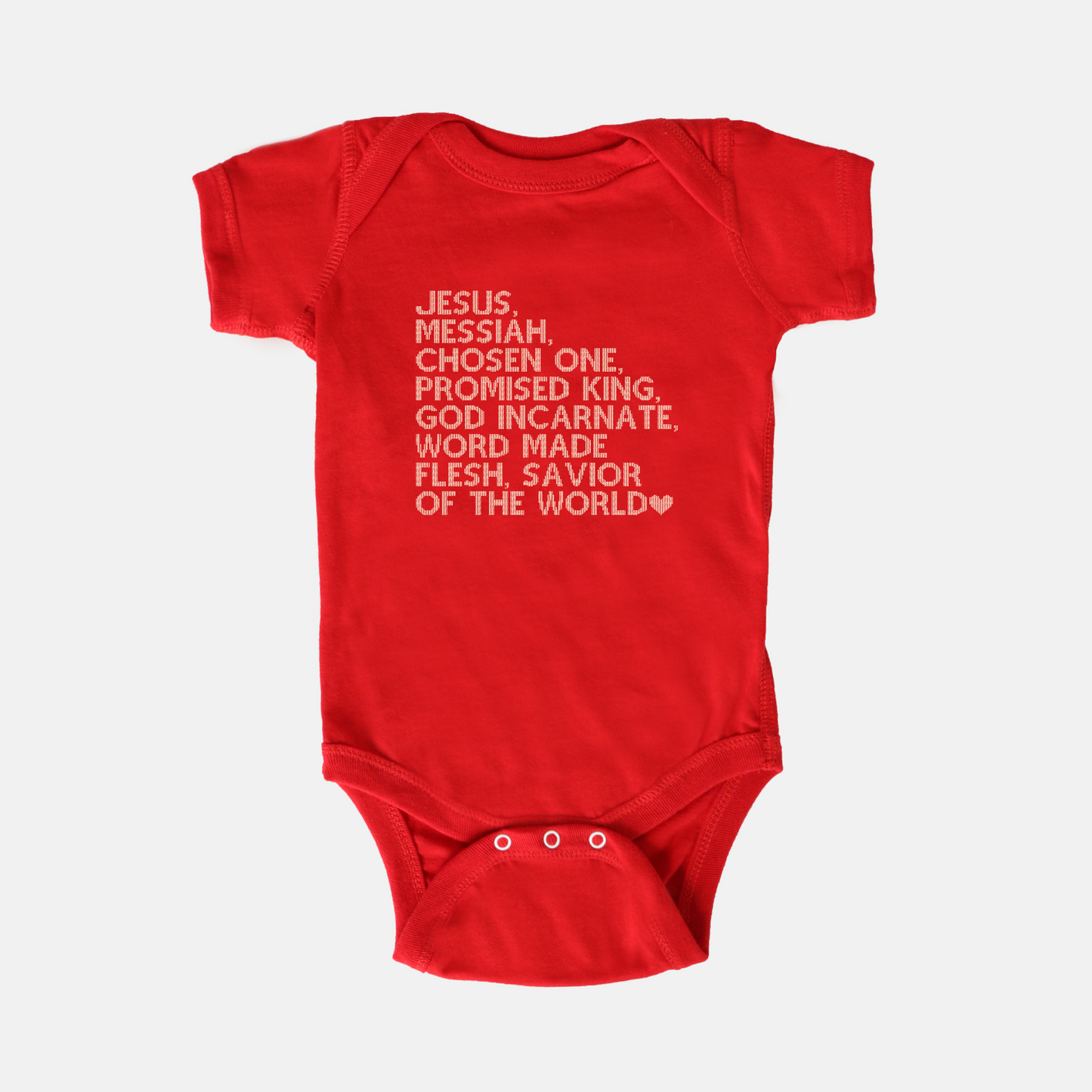 Savior of The World Onesie