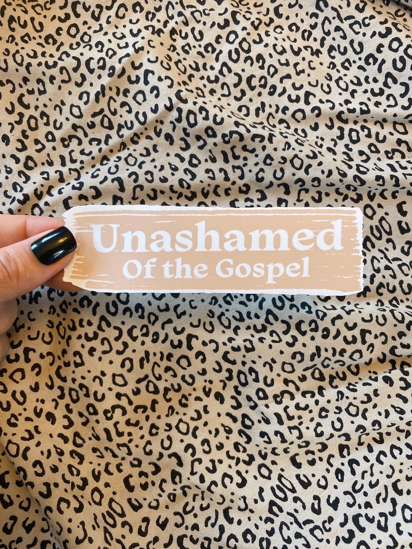 Unashamed Paint Stroke Sticker