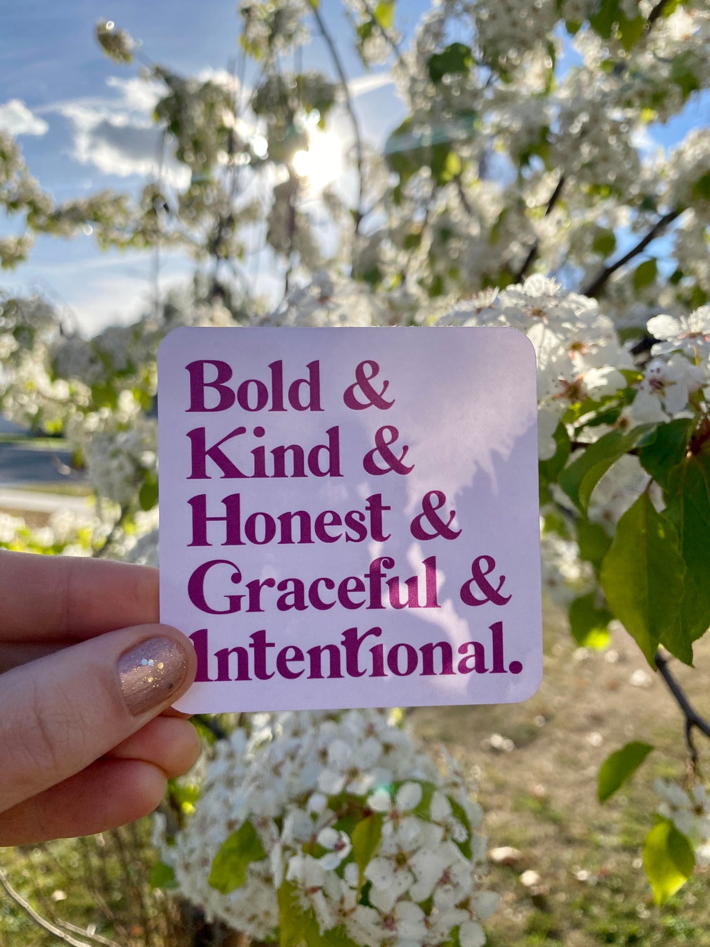 Bold & Kind Sticker