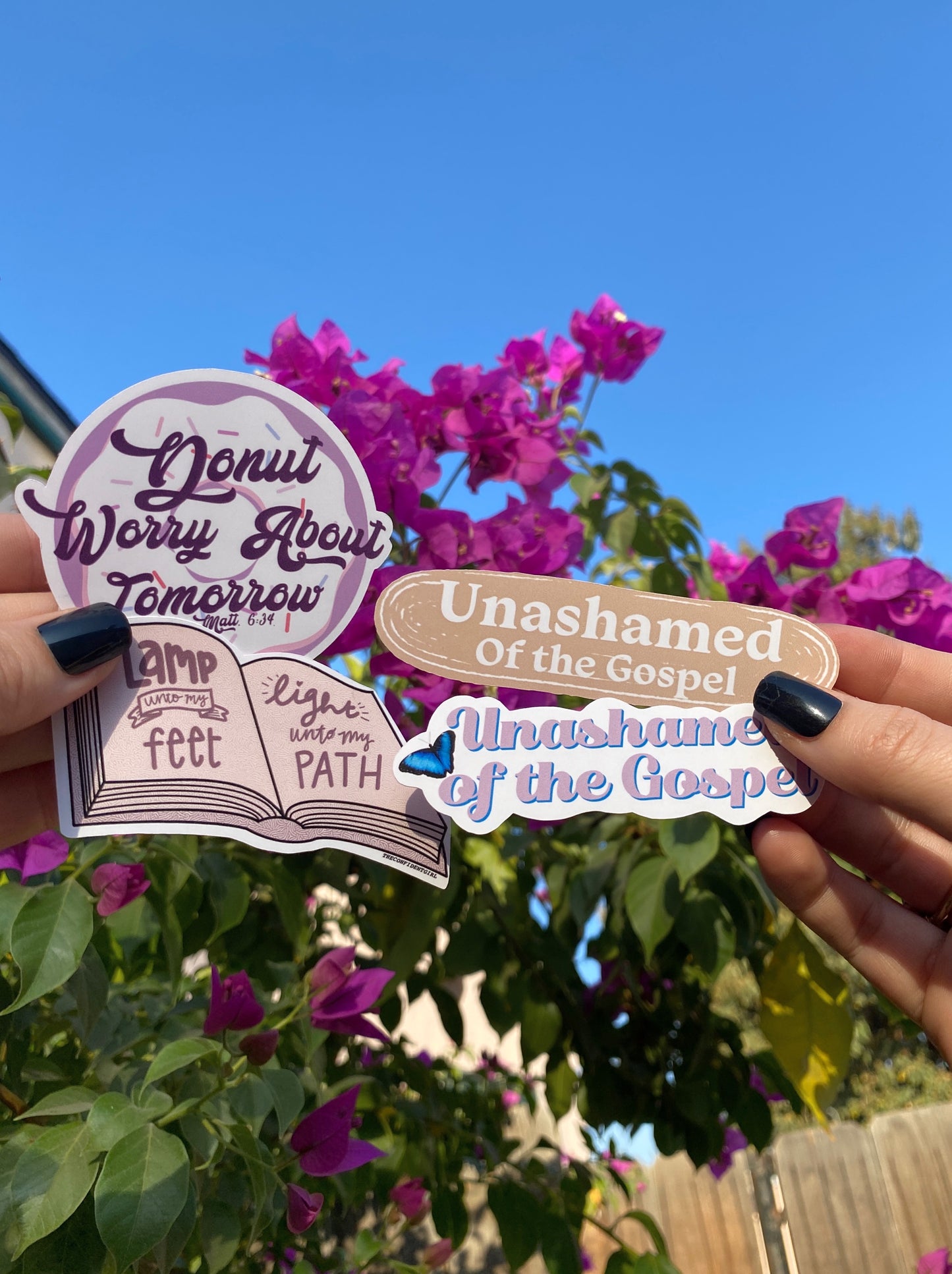 Unashamed Butterfly Sticker